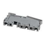 Terminal Block Section, Triple, Gray, 1000V, 16MM