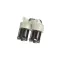 Dual Solenoid Valve, Straight, 230V