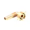 Hose Connector with Barb, 3/8&quot;, 90 Degree
