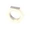 Hex Nut, G 1/2' DIN 431, OEB-20.10/OES-20.10