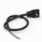 BKI CS0006 CORD SET, 250V 23 BLACK, FKF