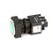 Insinger DE5-83 Push Button Switch, Green, Round
