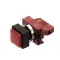Insinger DE8-61 Push Button Switch, Red, Square