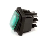 Adcraft DF-12-6 Switch, Rocker, DPST, On/Off