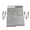 Lockwood DOOR-36-PTCD Door Hinge Kit, CA36-RR5