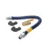 Food Truck Gas Connector, 3/4&quot; x 24&quot;