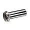 Component Hardware E22-4121 Tailpiece with Gasket & Slip Nut, 1 1/2" NPT x 4", Nickel Plated Brass