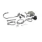 T&S Brass EC-3107 FAUCET 4" MOUNT RIGID GOOSENEC