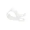 Henny Penny EF02-033 Clamp, 7/16" x 3/8" Wide, White Plastic