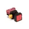 Avtec EL SWT0305 Switch, Pushbutton, Red, Stop