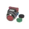 Avtec EL SWT0312 Switch , Pushbutton, 30MM, ABD 111N, Black/Green/Red Buttons