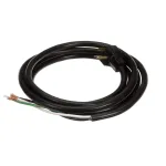 Randell EL WIR800 Power Cord with 90 Degree Plug, 9', 12/3 SJO, 5-20P
