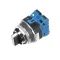Biro EMG90676 Selector Switch with Knob, Rotary, 3 Position, Paddle Direction
