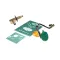 T&S Brass EW-7611 SWING-AWAY EYEWASH UNIT, DECK MOUNT