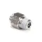 Edlund F036 Fitting, Push-In, 1/8" NPT to 1/4" OD Hose, 610