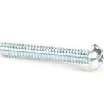 Cleveland FA10245 Phillips Drive Screw, Zinc Plated, 8-32