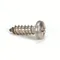 Cleveland FA95062 Screw, Phillips Pan Head, #8A x 1/2, 18-8, Stainless Steel
