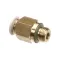 Coupling/Fitting, Outside Thread x Push to Connect, Brass