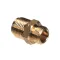 Hose Fitting, 3/8&quot; Comp x 3/8 BSP, Brass