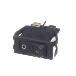 Rocker Switch, Black, 4 Terminal
