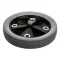 Rubbermaid FG1011L1000 Wheel, Rear, Tilt Truck, 12"