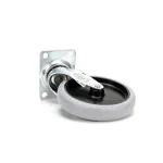 Rubbermaid FG4501L2000 CASTER, SWIVEL PLATE, 5", NO BRAKE, 4500