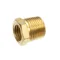 Cleveland FK02594 Hex Bushing, 3/8" MPT x 1/4" FPT, Brass