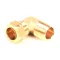 Cleveland FK06209 Compression Fitting Kit, 3/4' T x 3/4' MPT, 90 Degree