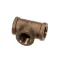 Vulcan Hart FP-019-21 Tee, 1/2" x 1/2" x 1/2", Brass