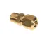 Vulcan Hart FP-078-49 Fitting/Connector, 1/8"MPT x 1/4" Compression Nut/Ferrule