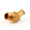 Vulcan Hart FP-090-18 Elbow Pipe, 5/8" x 45 Degree, Brass