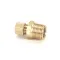 Henny Penny FP01-115 Connector, 3/8" Tube to 1/2" NPT, Brass