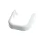 Hinge Cover, Lower, White, Refrigerator/Freezer
