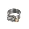 Clamp, Worm Wheel, 11/16&quot; - 1 1/4&quot;, 17MM - 32MM, Stainless Steel