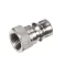 Nipple, Nickel Plated, Food Grade, Quick Disconnect, 1/2&quot;