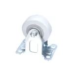 Caster, 3&quot;, Rigid, Plate Mount