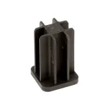 Belshaw FT6-0118 Caster Socket, 18 Gauge 1.5 Rt Poly
