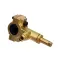 Lancer FTV-12 Saddle Valve, Brass, 3/8" MFL Out