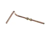 Garland G01473-1-81 Tubing, 7/16", Steel, 16.312" Long, Right Hand Valve to Orifice