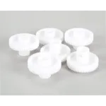Bar Maid GER-9056S Glass Washer Gear Set, White, 5 Drive Gears and 1 Idler Gear