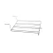 Cadco GRL1010A1 RIGHT/LEFT LATERAL RACK SUPPOR