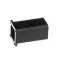 H&K International H-20-22 INSERT, 1-1/4" BLACK PLASTIC