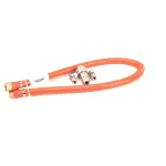 Dormont H50BIP2Q48 Steam Hose, Orange, 1/2" x 48", Includes 2-Way Quick Disconnect