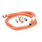 Dormont H75BIP2Q72 Steam Connector Hose, 3/4" x 72", 2 Way Quick Disconnect