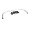 Lockwood HAN-CA36-EXTTOP Handle, Ext Top, Push, w/ 4 Brackets & Screws, CA36