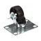 Randell HD CST022 Caster with Brake, Swivel Plate, 2.58"