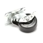 Randell HD CST040HD Caster, 3.75" Swivel, With Brake, Plate