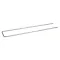 Randell HD ROD220 ROD, 14.37 STAINLESS HOOD DOUBLE BEND PER PRINT