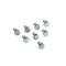 Screw, Hex Head, 1/4-20 x 1/2&quot;, Pack of 8