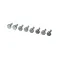 Screw Kit, Hex Head, 1/4-20 x .625&quot;, Set of 8